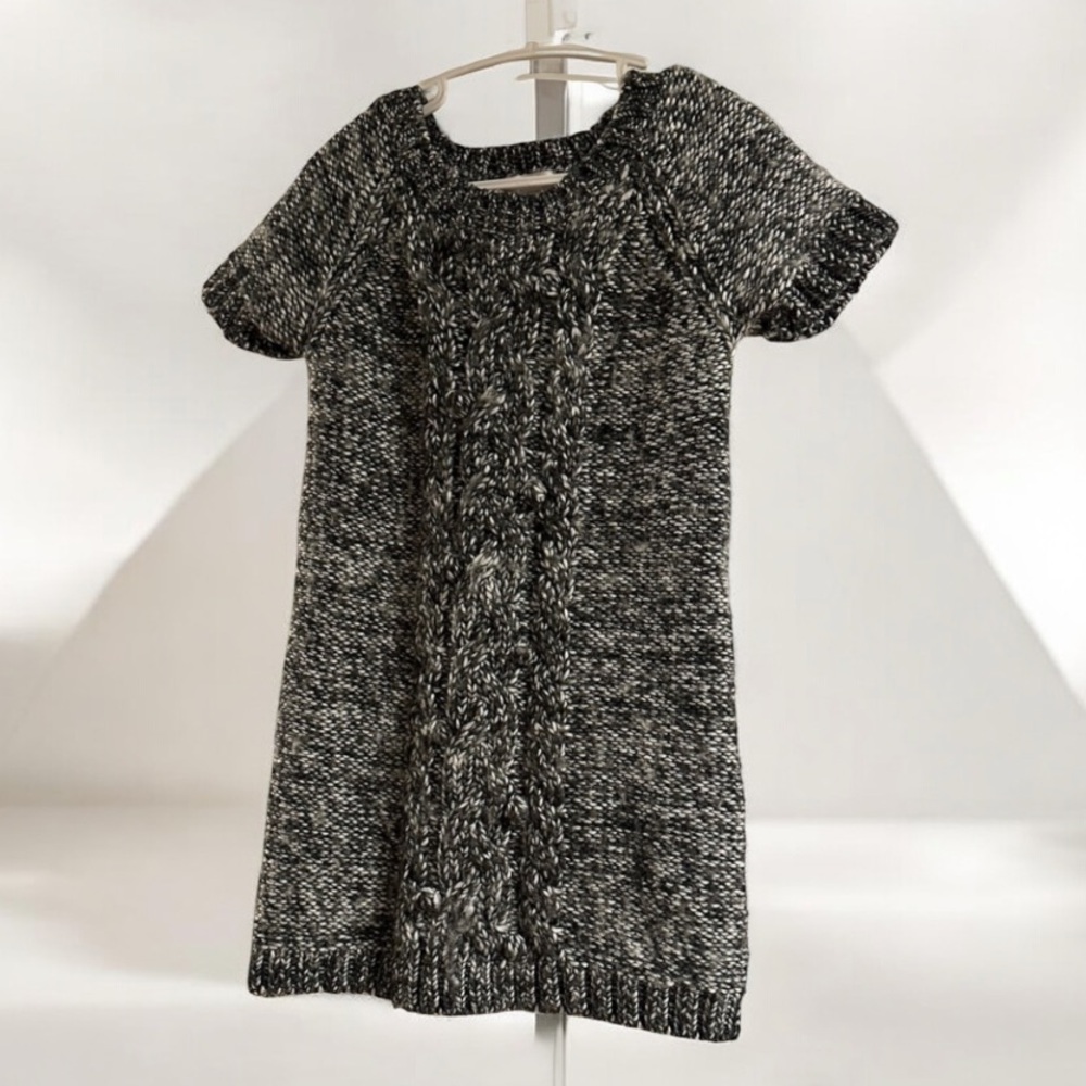 Joe Fresh Black and White Knit Toddler Sweater